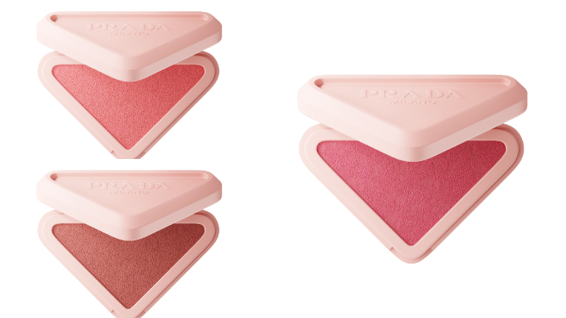 PRADA 輕霧暈染腮紅主打色